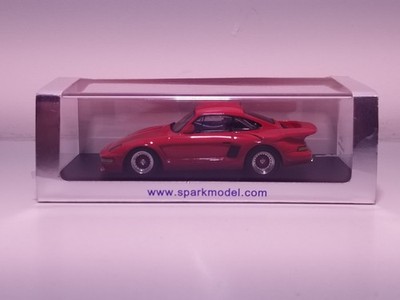 Spark 1:43 1987 Gemballa Mirage Red S1335 NIB other READ DESC SEE PICS