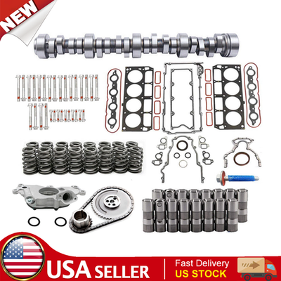 #ad #ad E1840P For Chevy LS Truck 4.8 5.3 6.0 6.2 Cam Kit Cam Oil Pump Pushrods Lifters $369.99
