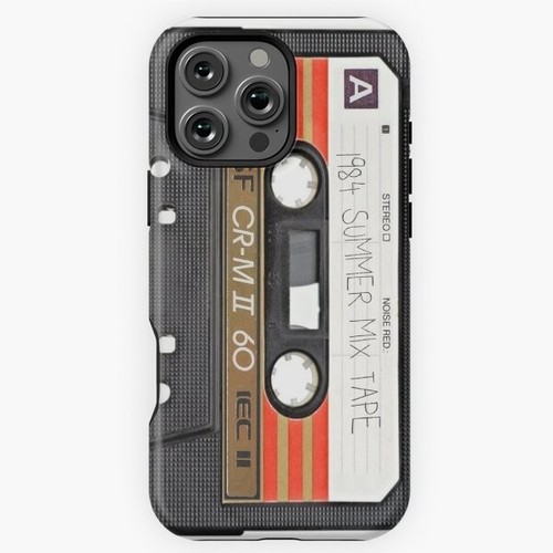 1984 Summer Mix Tape iPhone 11-16 Pro Max Tough Case Samsung Galaxy - 第 1/2 張圖片