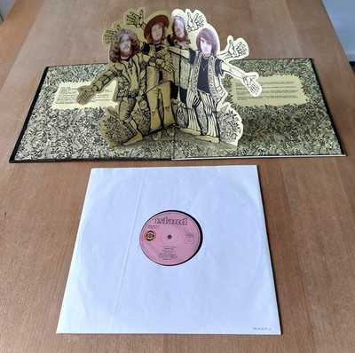 Jethro Tull LP   Stand Up   Pop-Up Cover Dt. Pressung 1969 Bullseye Pink Island