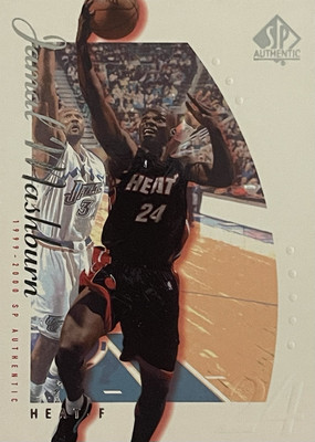 1999-00 SP Authentic JAMAL MASHBURN Miami Heat