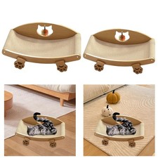 Sisal Cat Scratcher Bed for Indoor Cats Scratch Lounger Novelty Scratch Pad