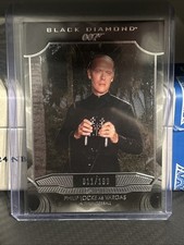 2024 UD Black Diamond 007 James Bond Philip Locke As Vargas /199