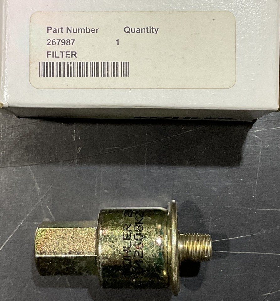 In-Line Fuel Filter 267987 Kohler Generator 4EF 5E 6EF 7.3E 8E 10E 12.5 ...