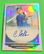 2013 Bowman Chrome Prospects Autographs Cameron Gallagher #BCA-CG (AU, RC) /500