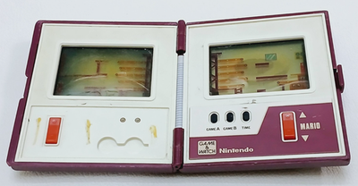 Nintendo Game and Watch Mario Bros MW-56 Handheld -For parts only