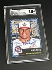 2022 Topps Chrome Platinum JUAN SOTO Blue Toile Refractor Auto 60/99 SGC 10
