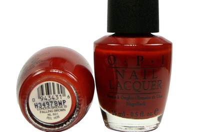 OPI NAIL POLISH LONDON BRIDGE IS FALLING BROWN NL B21 2003 BRITISH XRARE NEW!
