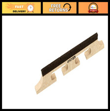 5-String Banjo Bridge 1/2" Tall Ebony Top 3-Leg Design for Improved Sound Qualit