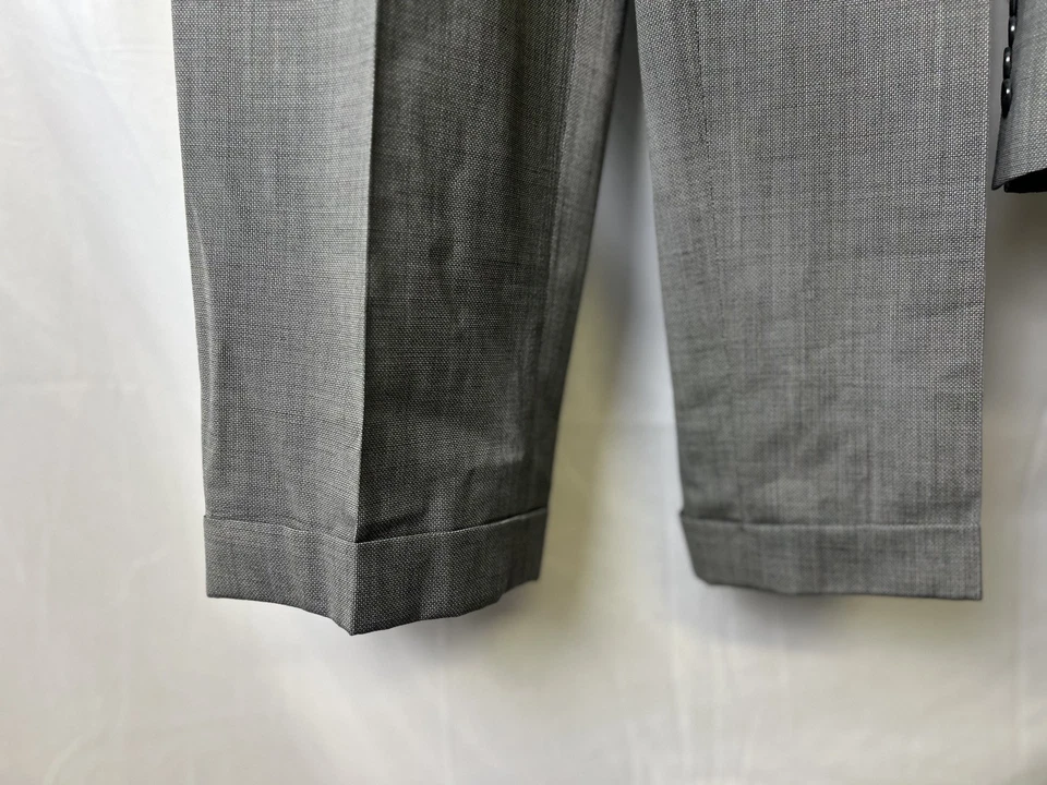 Traje Tasso Elba Para Hombres L42 Pieza Lana Blazer Chaqueta Pantalones Clásico Macy’s Foto 3 de 4