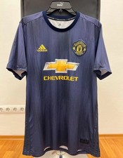 MANCHESTER UNITED THIRD 2018 - 2019 FOOTBALL SHIRT SOCCER JERSEY ADIDAS sz. L