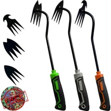3 Pcs Weed Puller Tool, Portable Garden Hand Weeder
