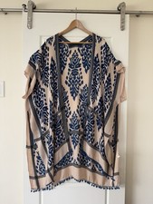 Ruggine Womans Kimono OS Boho Western Festival Hippie Travel Vacay Beachy Pool
