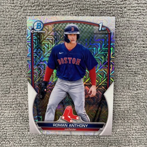 2023 Bowman Chrome Roman Anthony  1st Mega Box Mojo Refractor #BCP-71 Red Sox