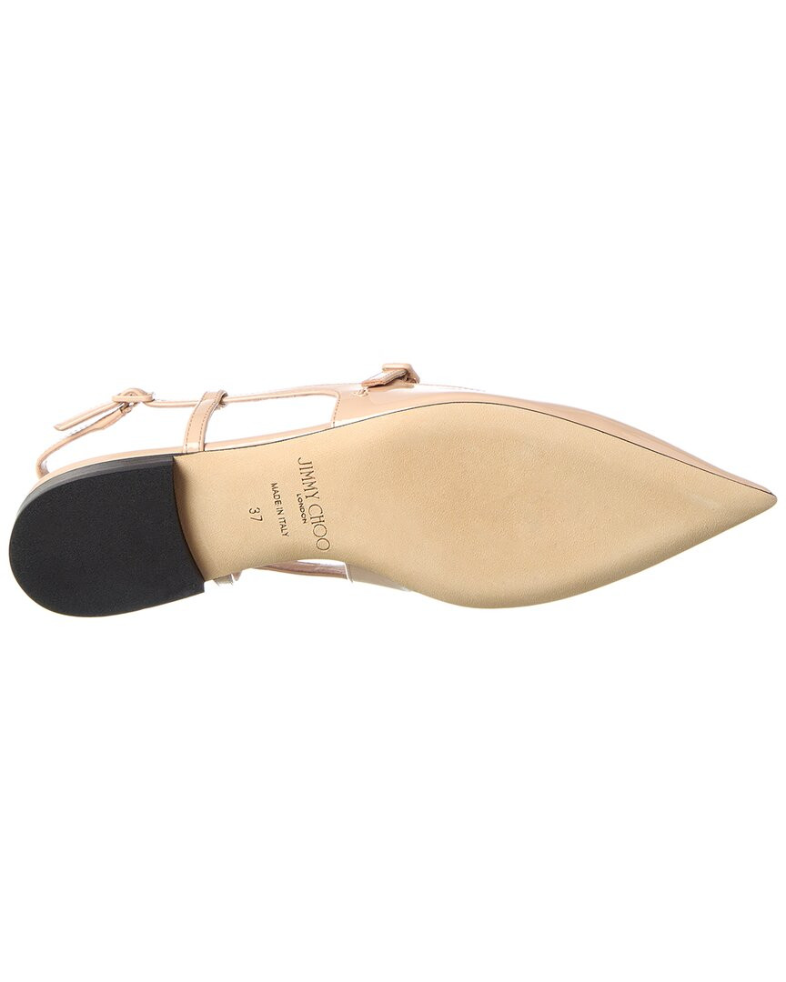 JIMMY CHOO DIDIFLATPATBLACK 関税送料込 Jimmy Choo Didi Patent Slingback Flat Women's | eBay