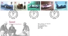 1998 British Land Speed Record Holders. Philatilic Bureau Cancel First Day Cover
