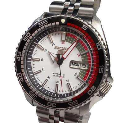 Seiko Herren Automatikuhr Modifiziert Countdown 21J Scuba Divers 200M ca.Juli 1997
