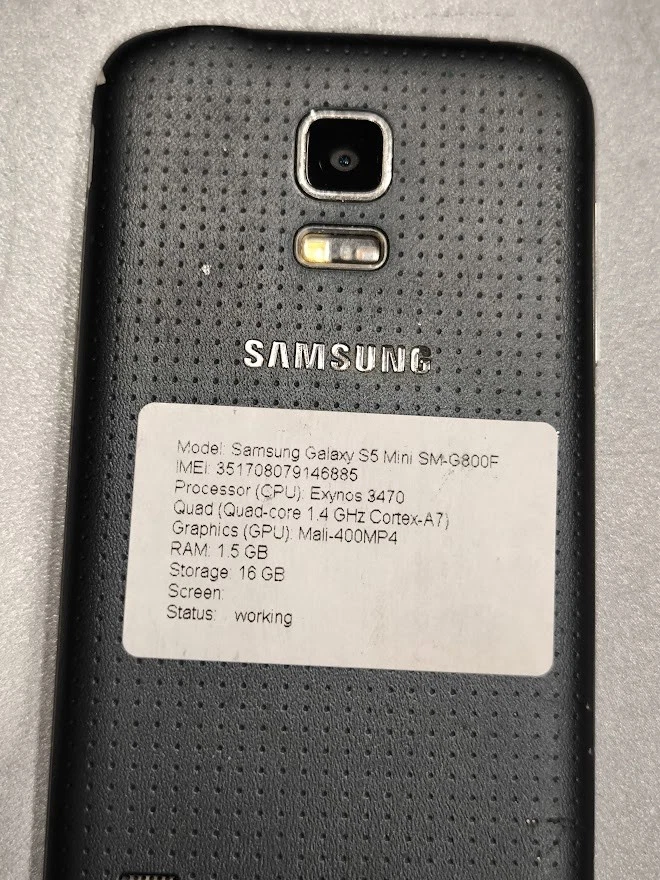 Samsung Galaxy S5 Mini - Utilisé, Signes D'Usure - Photo 3/4