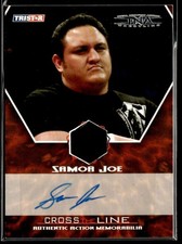 Samoa Joe 2008 TRISTAR TNA Cross The Line Auto Memorabilia RPA Rookie /99 #M-SJA