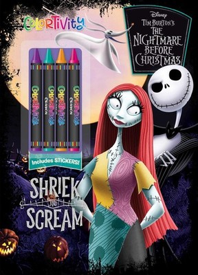 Disney Tim Burton's The Nightmare Before Christmas: With Big Crayons! - pape...