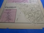 1873 FRANKLIN / FELL  TWP PA - ORIGINAL MAP  - A. POMEROY - VG — photo 2