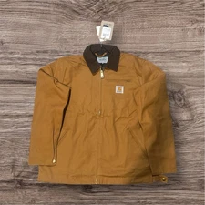 Tan Carharrt Jacket In Medium Size Excellent Condition