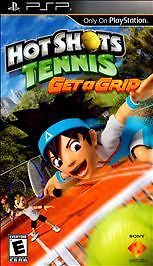 Hot Shots Tennis Get a Grip Game for PSP Playstation Rated E