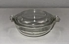 Vintage PYREX #019 Clear Glass 20oz/600 ml Baking Casserole Dish w/Lid 681-C USA