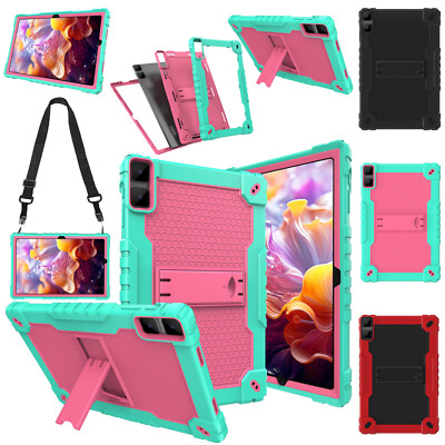 For UMIDIGI A13 DOOGEE T10 Plus Tablet Case With Shoulder Strap Kickstand