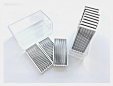 JEWELERS ROUND BUR, 12 Six Packs, Sizes .5 MM UP TO 2.3 MM, FIG 1, JEWELRY TOOLS