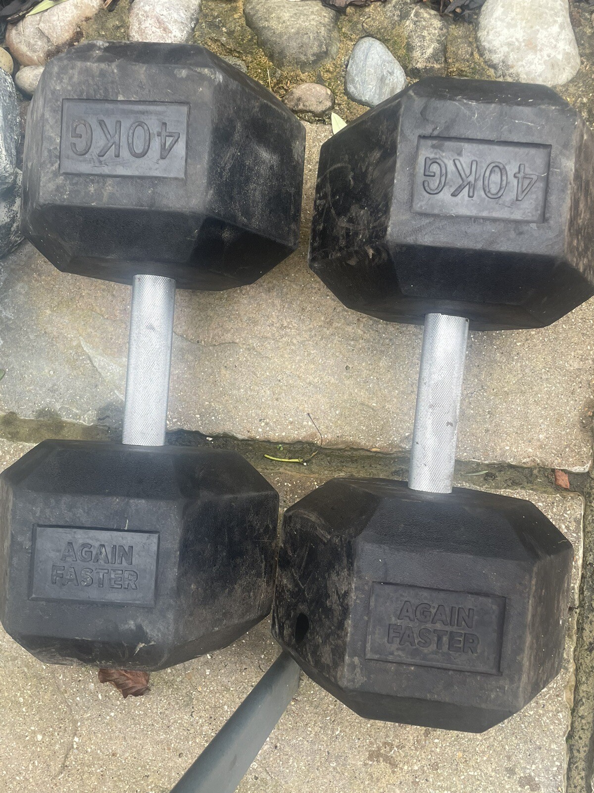 40kg dumbbell set eBay