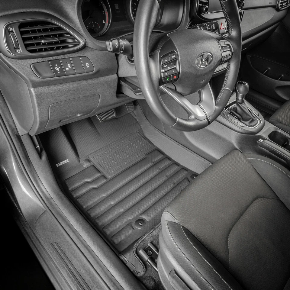 TuxMat Custom Floor Mats for Hyundai Elantra GT - 2018-2021 - Full Set Foto 2 de 4