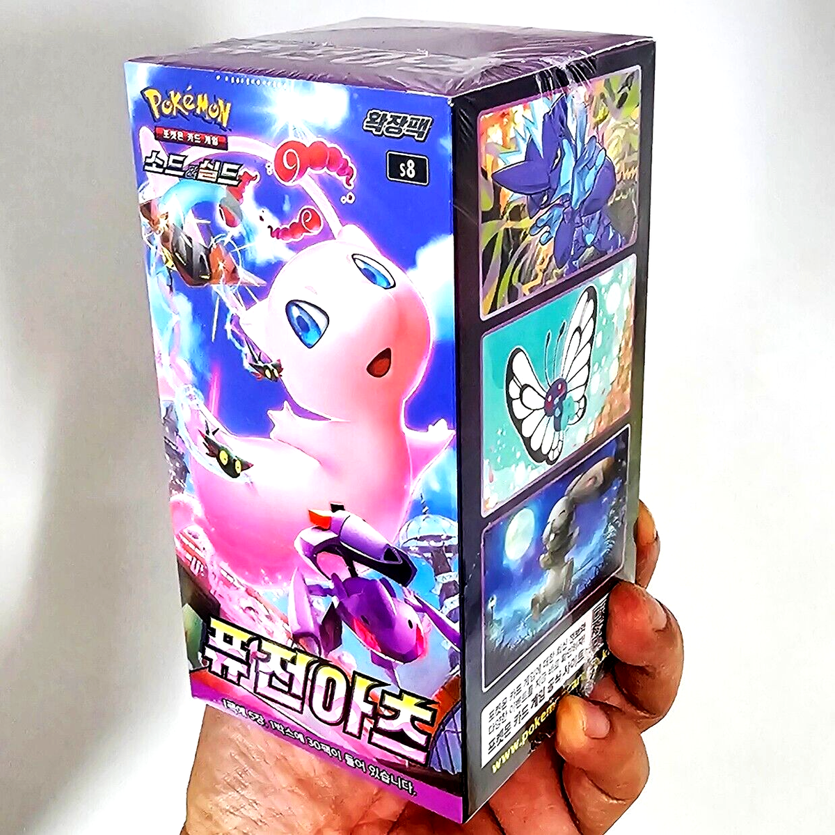 BOX(30+5 PACKS) Fusion Strike-Fusion Arts+Random Pokemon TCG Cards