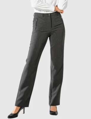 NEU BUSINESS KOMBISTYLE HOSE 38/19 40/20 42/21 50/25 54/27 PAOLA! grau *22001019