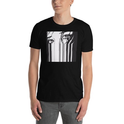 Anime Eyes T-Shirt, anime crying eyes Shirt, anime eyes t shirt, barcode  shirt | eBay