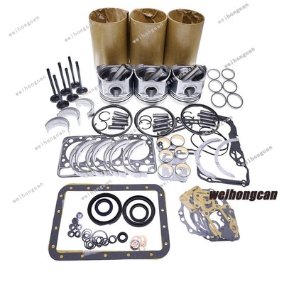 For Yanmar 3TN75 3TN75E 3TN75U Direct-Injection Engine Overhaul Rebuild Kit