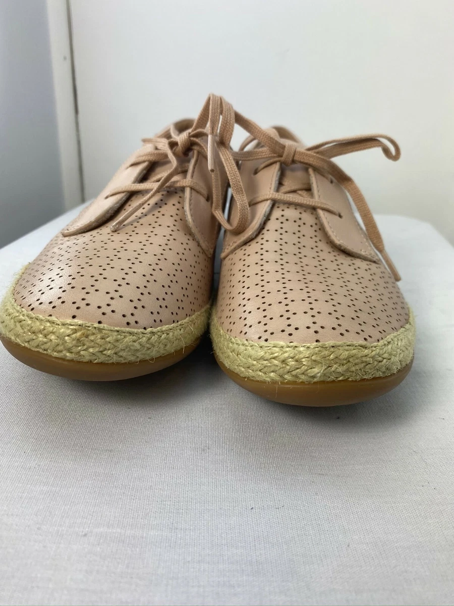 New Clarks Womens Danelly Millie Rose Blush Sneakers Oxfords