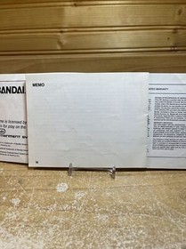 Chubby Cherub MANUAL ONLY (Nintendo, NES 1986) Bandai Authentic RARE Damaged