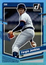 2023 Donruss Carolina Blue Foil #217 Fergie Jenkins Chicago Cubs HOF