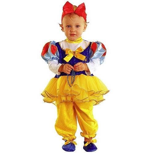 VESTITO COSTUME CARNEVALE BABY BIANCANEVE E I 7 NANI 0 1 2 ANNI 12 18 24  MESI | eBay