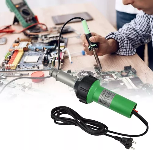 1600W Hot Air Torch PVC Plastic Welder Welding Heat Gun Vinyl Floor Welding Kit - Picture 7 of 12