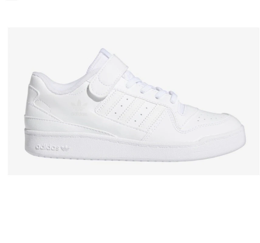 Adidas Originals Sneakers basse unisex bambino Forum bianche taglia 3