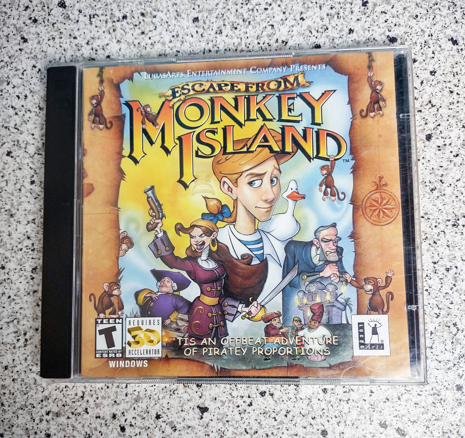 Escape from Monkey Island  Fuga da Ilha dos Macacos para PC (2000)