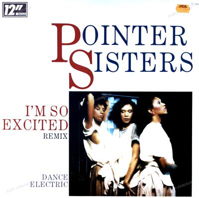 Pointer Sisters - I'm So Excited Maxi (VG+/VG+) '