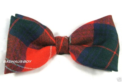 FLIEGE TARTAN CHISHOLM MODERN 100 % REINE WOLLE KILT CLAN HERREN HERGESTELLT IN SCHOTTLAND 