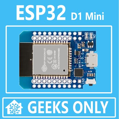 ESP32 D1 mini Home Automation ESPHOME Home Assistant WIFI