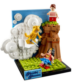 2020 DC FANDOME EXCLUSIVE WONDER WOMAN LEGO SET 77906 CHEETAH SDCC SEALED