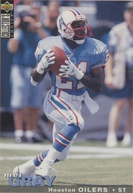 1995 Upper Deck Collector's Choice Update Mel Gray #U189 - 1 of 2