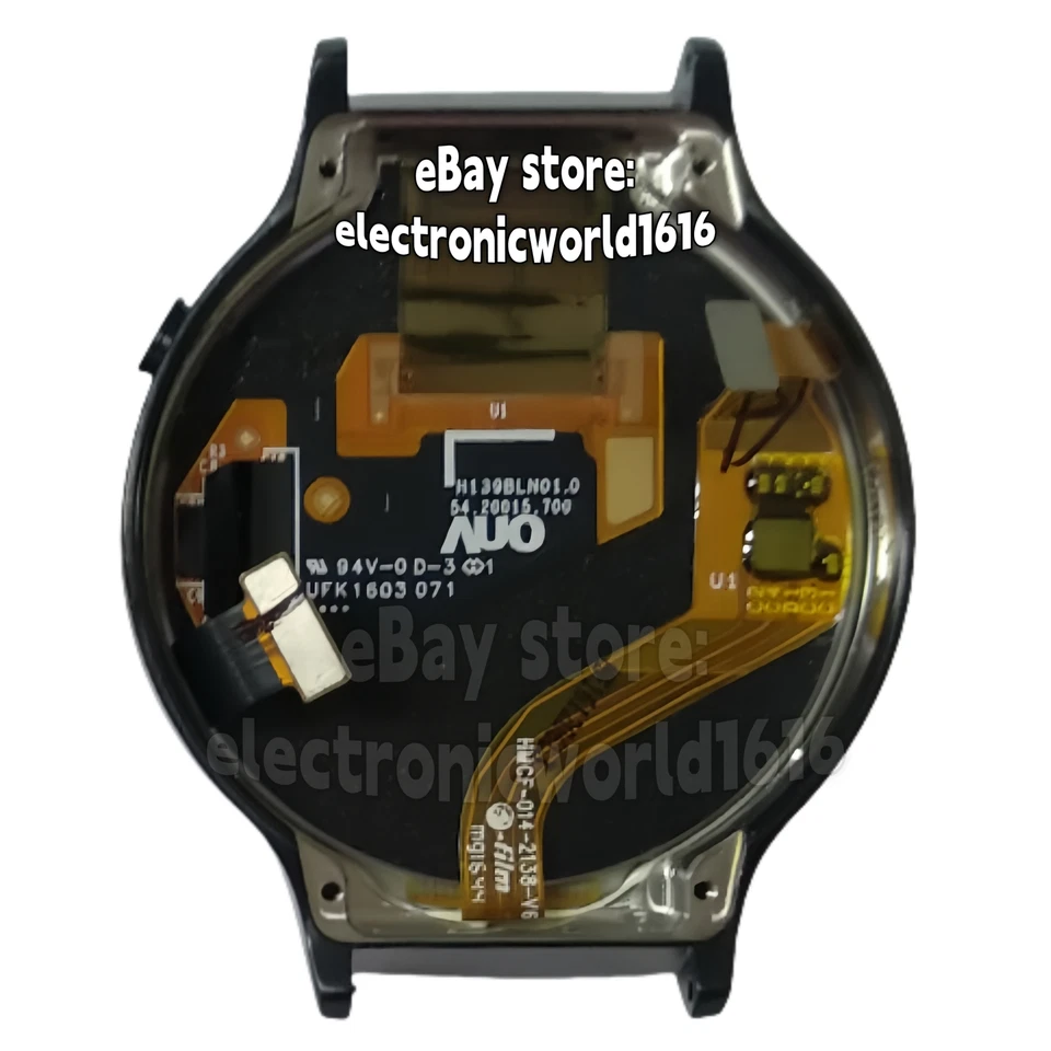 屏幕 适用于华为手表 第 1 代 Wear 手表 表圈 框架 显示屏 修复 全新 — 第 4/4 张图片