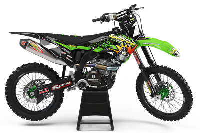 KAWASAKI Complete Graphics KX F KLX 65 85 110 112 125 140 150 230